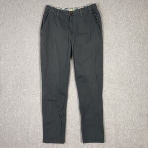 Chubbies Pants Mens L Charcoal Originals Stretch Twill Pant